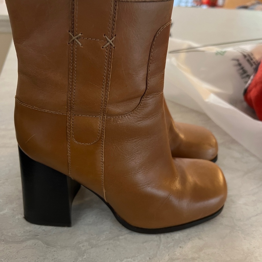 FP Movement by Free People Tan Heeled Boots